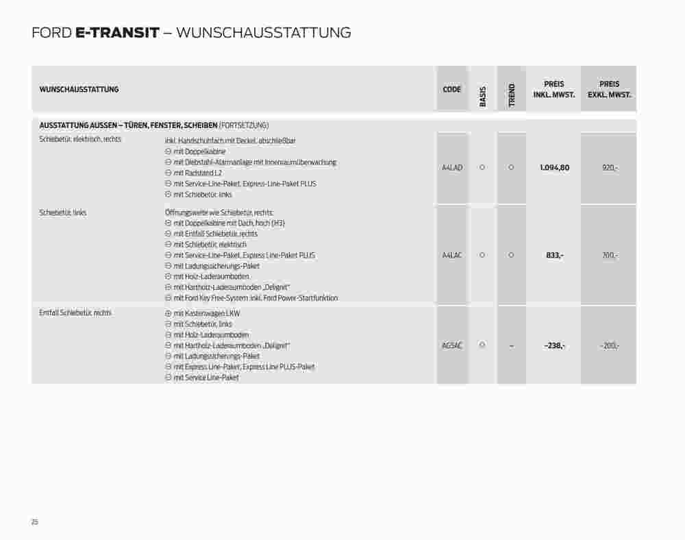 Ford Prospekt (ab 07.09.2023) zum Blättern - Seite 26