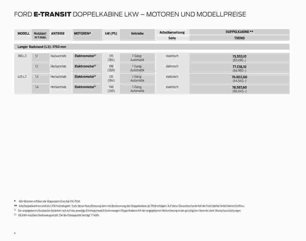 Ford Prospekt (ab 07.09.2023) zum Blättern - Seite 4