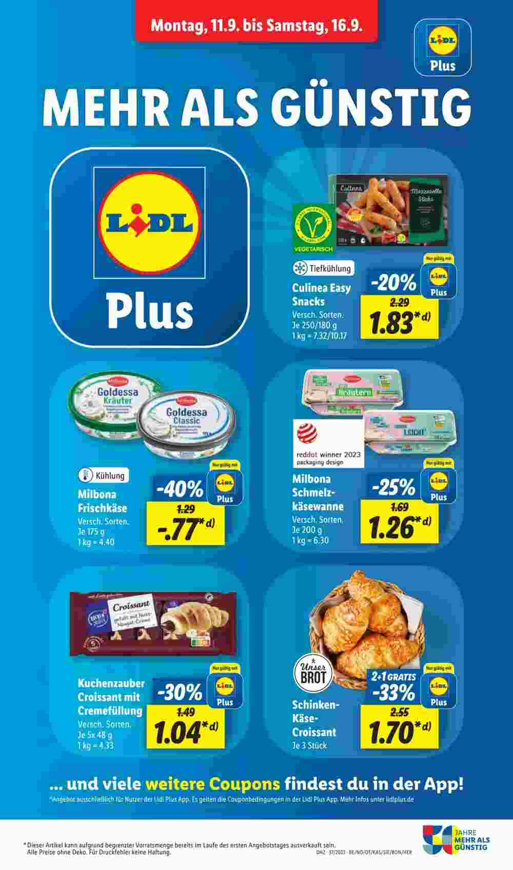 Lidl Prospekt (ab 11.09.2023) zum Blättern - Seite 15