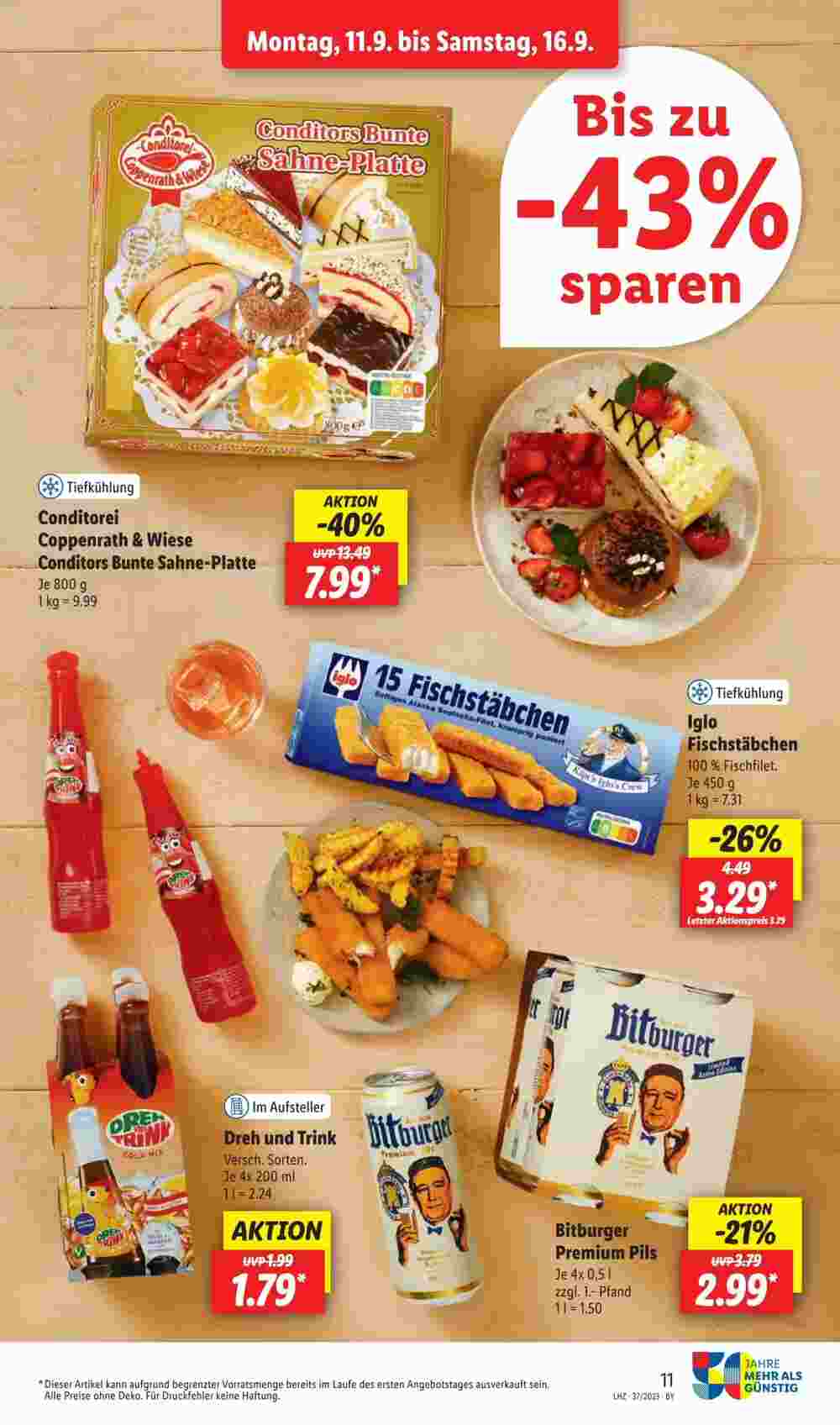 Lidl Prospekt (ab 11.09.2023) zum Blättern - Seite 17