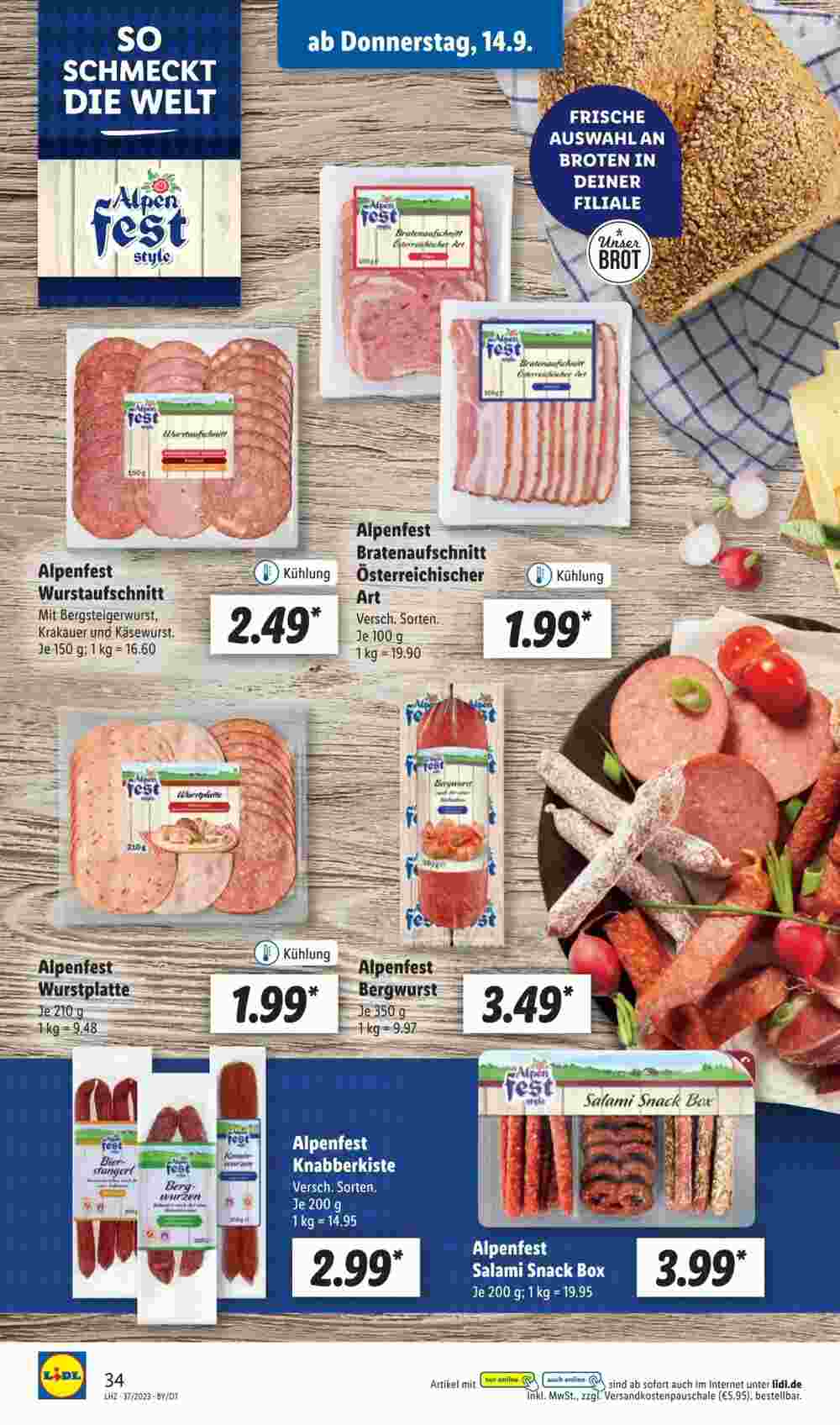 Lidl Prospekt (ab 11.09.2023) zum Blättern - Seite 46