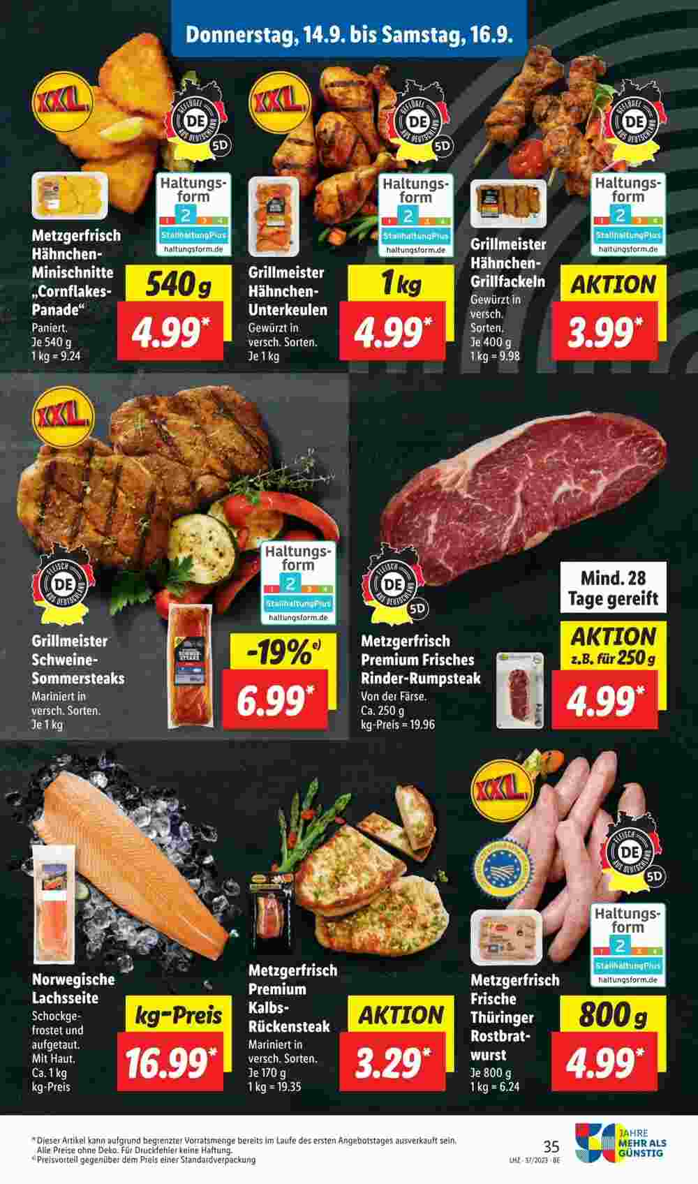 Lidl Prospekt (ab 11.09.2023) zum Blättern - Seite 51