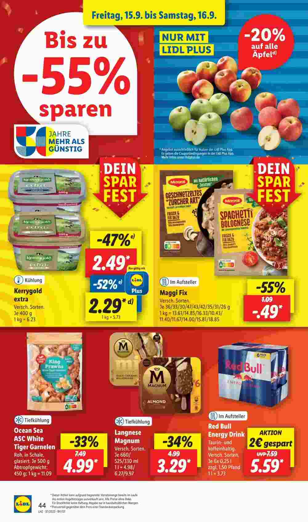 Lidl Prospekt (ab 11.09.2023) zum Blättern - Seite 56