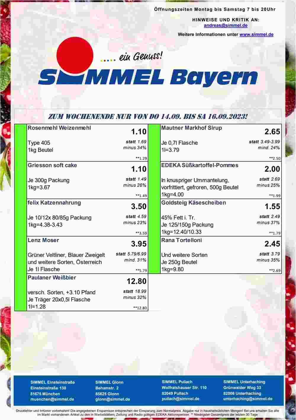 Simmel Prospekt (ab 11.09.2023) zum Blättern - Seite 9