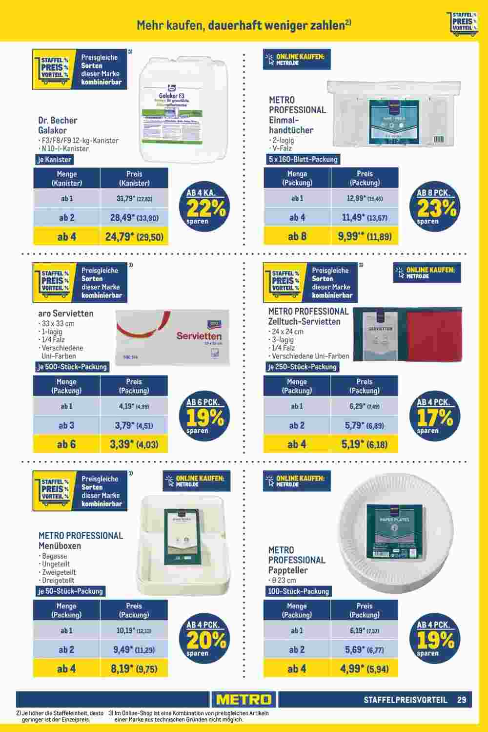 METRO Prospekt (ab 13.09.2023) zum Blättern - Seite 29
