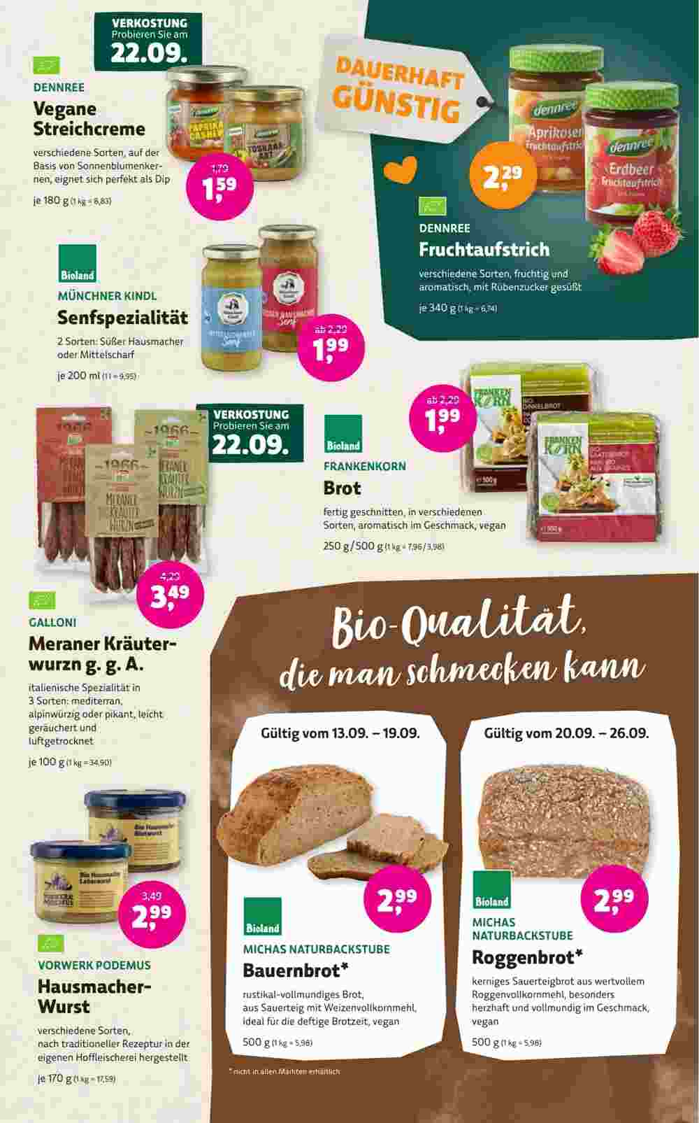 Landmann's Biomarkt Prospekt (ab 13.09.2023) zum Blättern - Seite 11