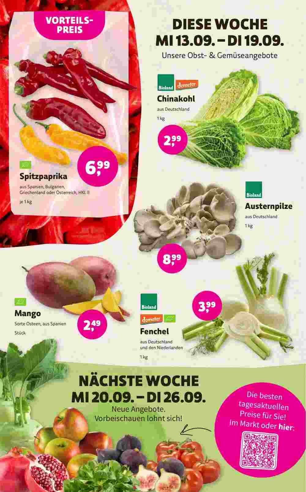 Landmann's Biomarkt Prospekt (ab 13.09.2023) zum Blättern - Seite 4