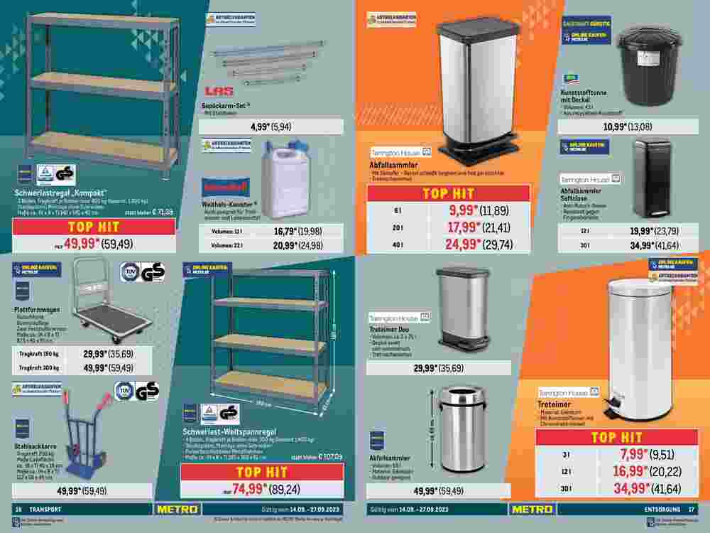 METRO Prospekt (ab 14.09.2023) zum Blättern - Seite 9
