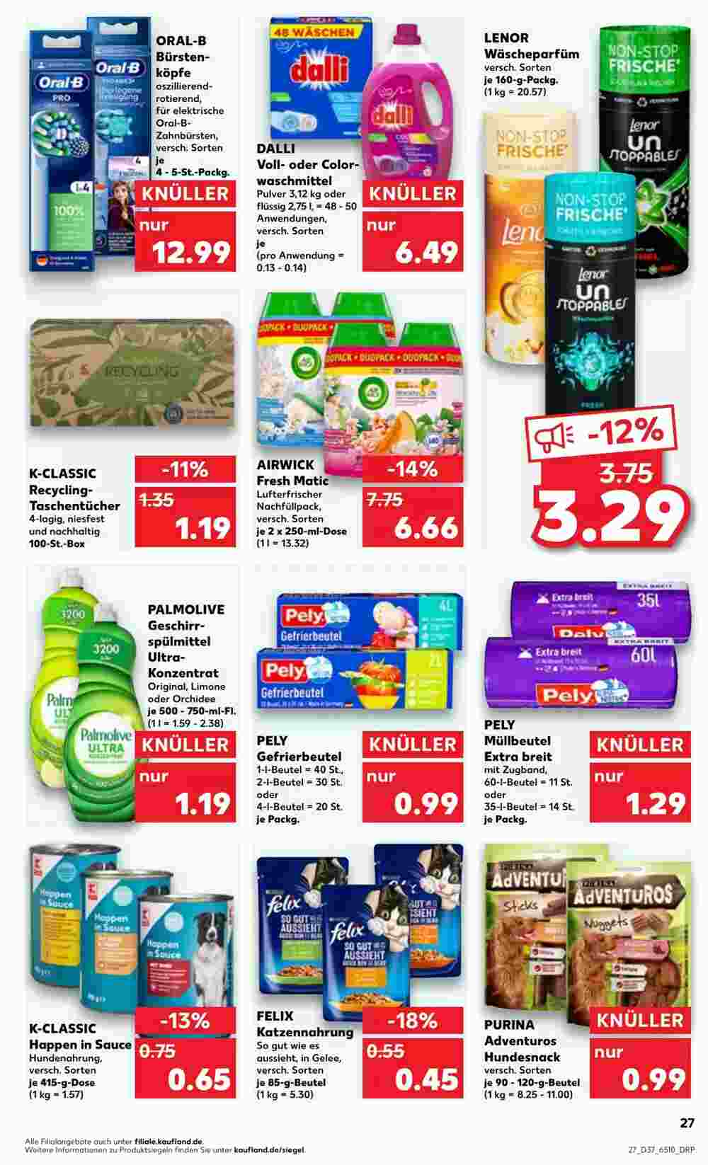 Kaufland Prospekt (ab 14.09.2023) zum Blättern - Seite 27