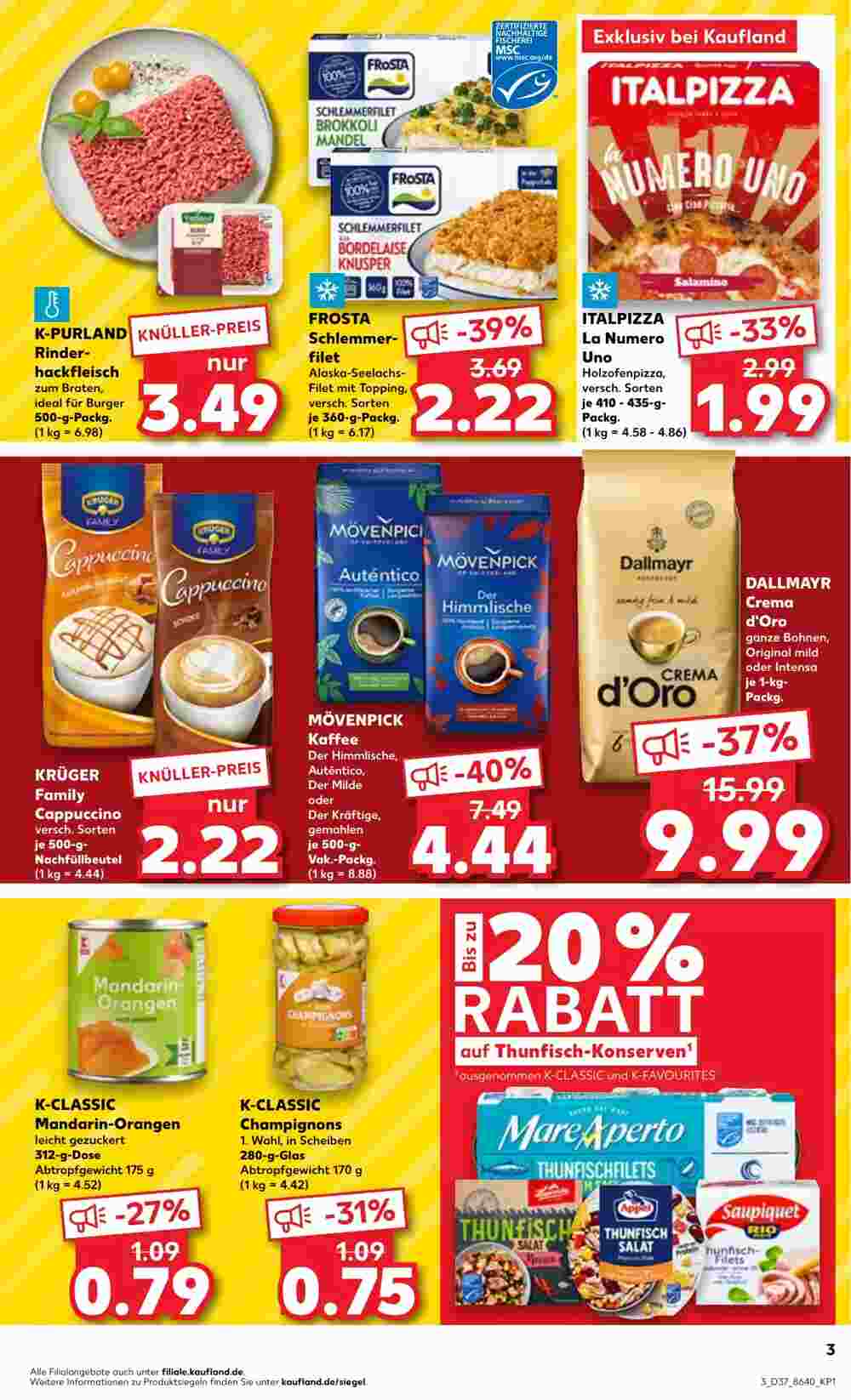 Kaufland Prospekt (ab 14.09.2023) zum Blättern - Seite 3