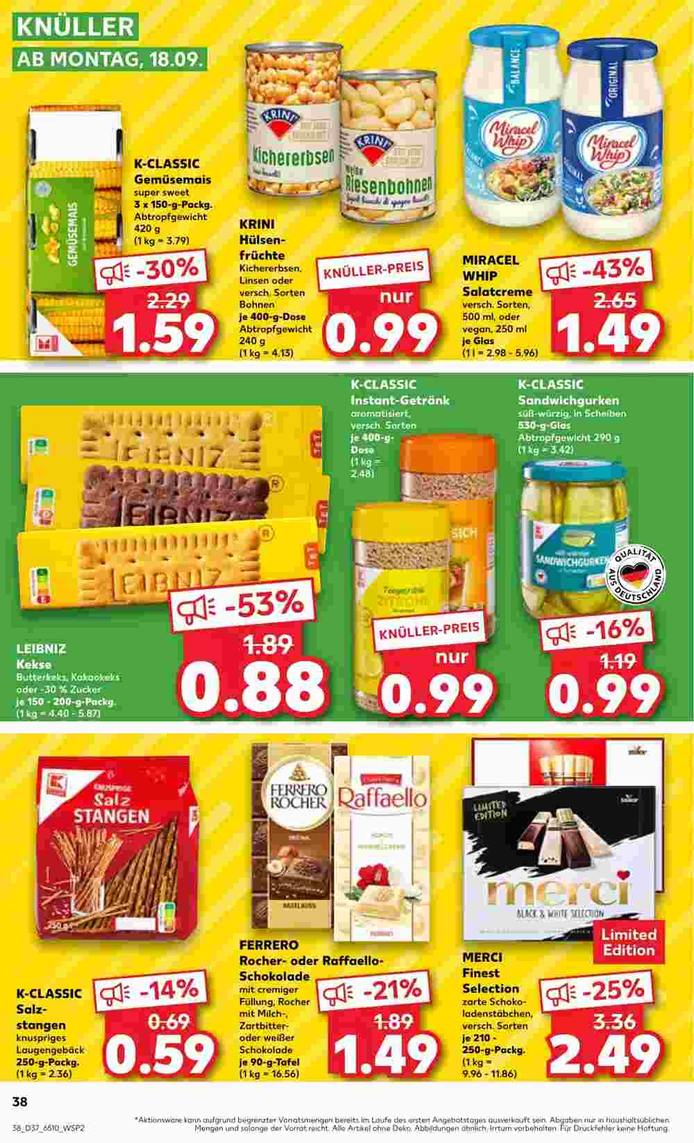 Kaufland Prospekt (ab 14.09.2023) zum Blättern - Seite 40