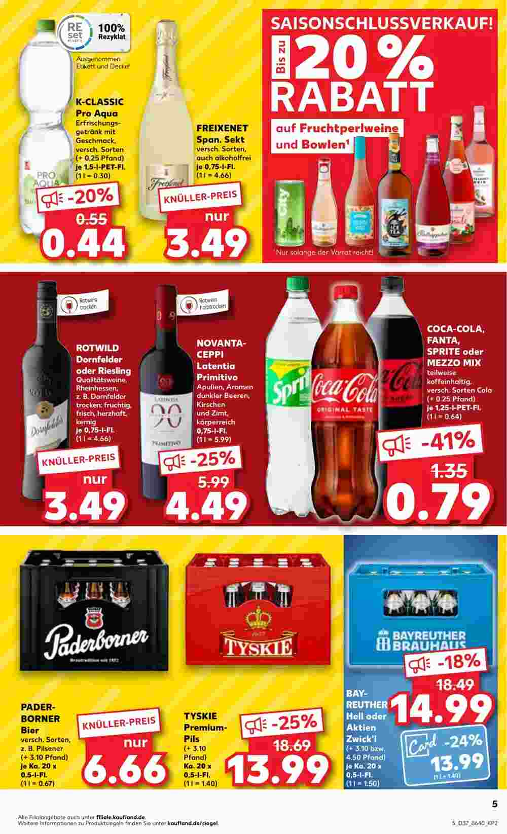 Kaufland Prospekt (ab 14.09.2023) zum Blättern - Seite 5