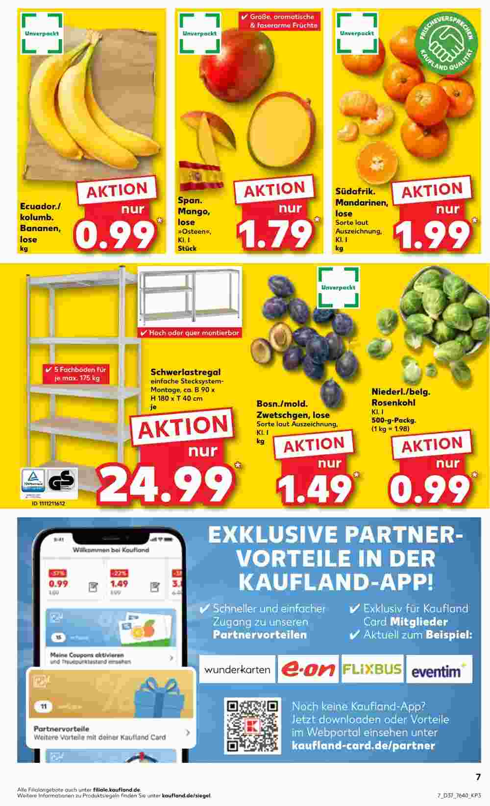 Kaufland Prospekt (ab 14.09.2023) zum Blättern - Seite 7