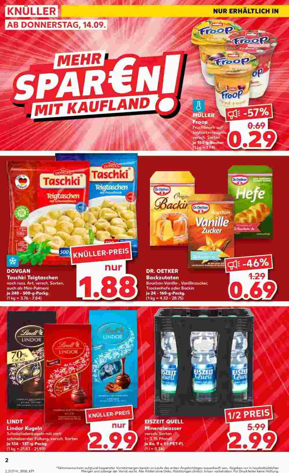 Kaufland Prospekt (ab 14.09.2023) zum Blättern - Seite 2