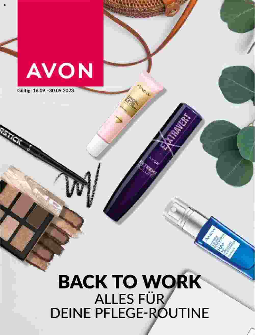 Avon Prospekt (ab 16.09.2023) zum Blättern - Seite 1