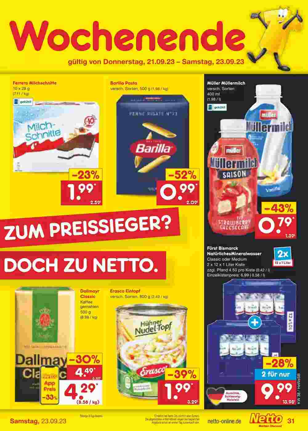 Netto Marken-Discount Prospekt (ab 17.09.2023) zum Blättern - Seite 37