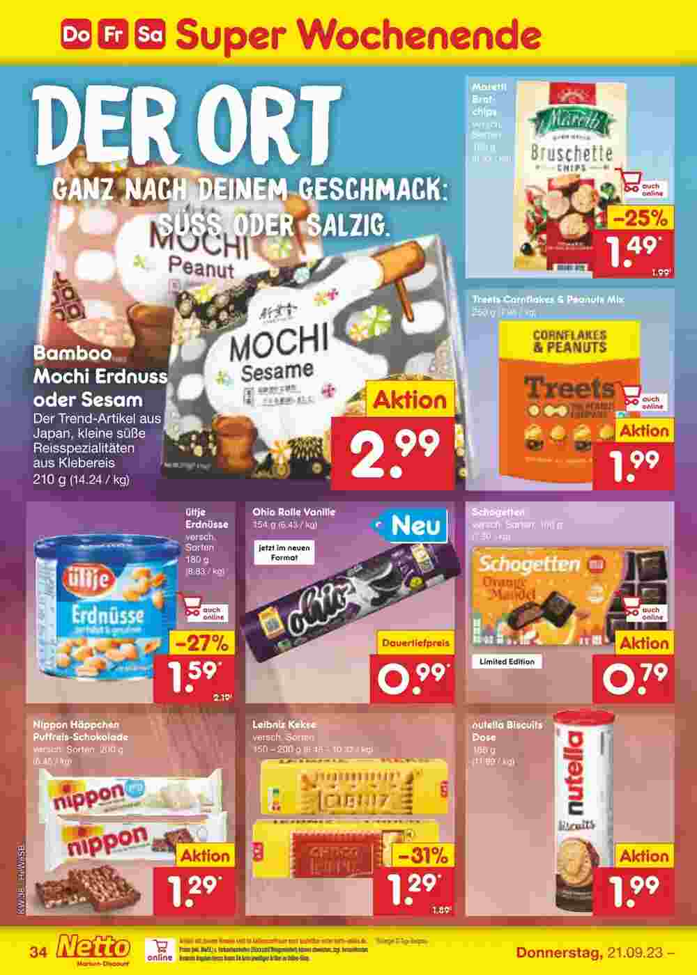 Netto Marken-Discount Prospekt (ab 17.09.2023) zum Blättern - Seite 40