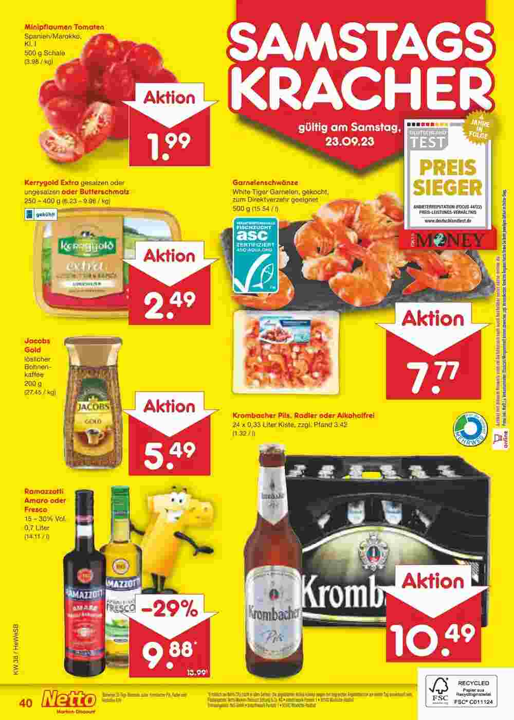 Netto Marken-Discount Prospekt (ab 17.09.2023) zum Blättern - Seite 46