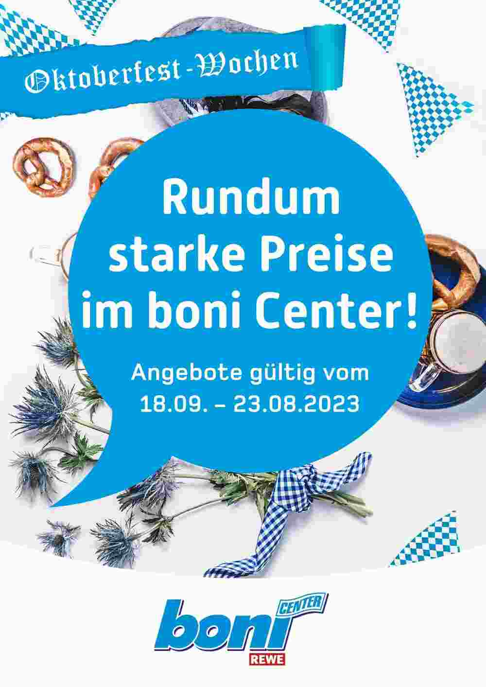 boni Center Prospekt (ab 17.09.2023) zum Blättern - Seite 1