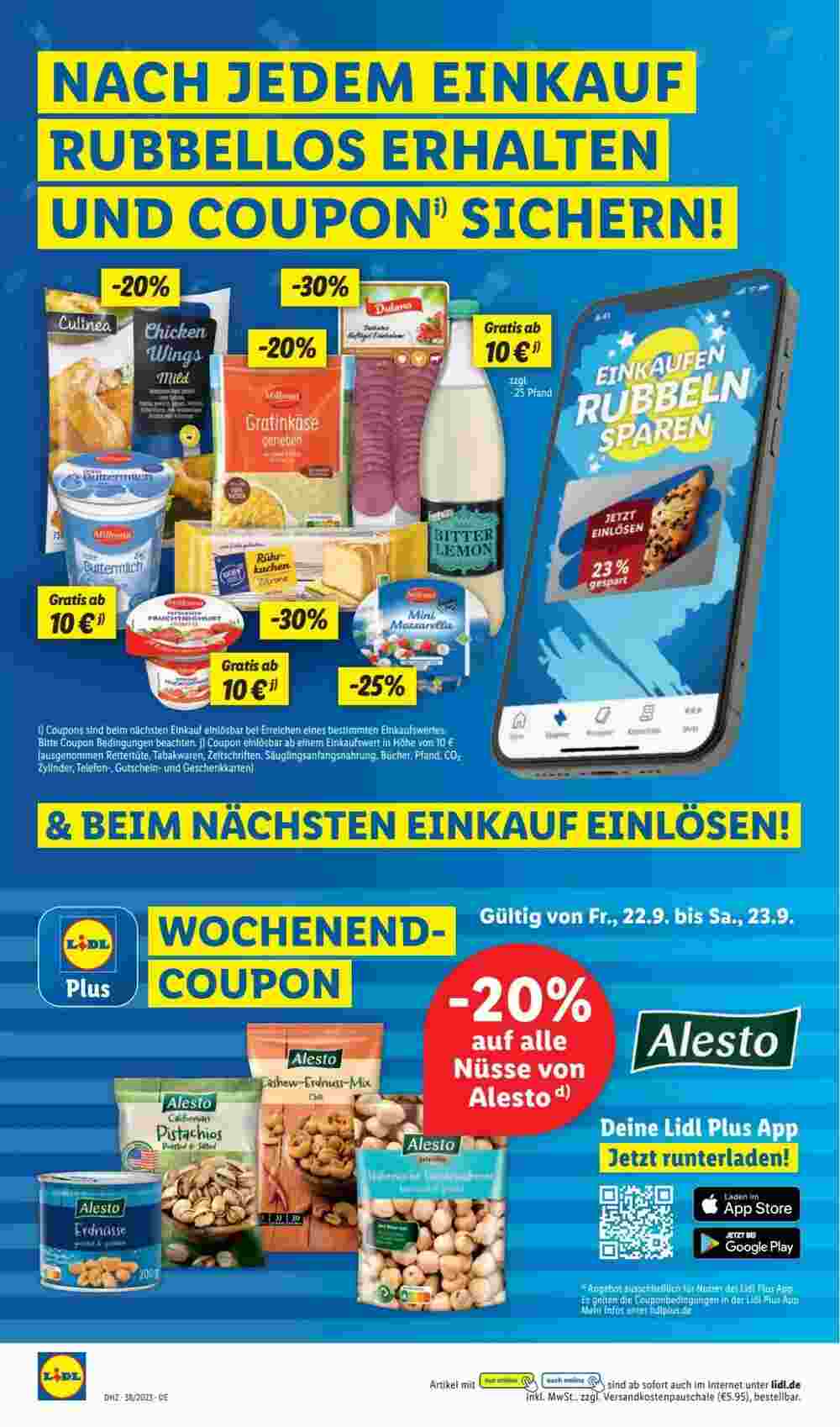 Lidl Prospekt (ab 18.09.2023) zum Blättern - Seite 16