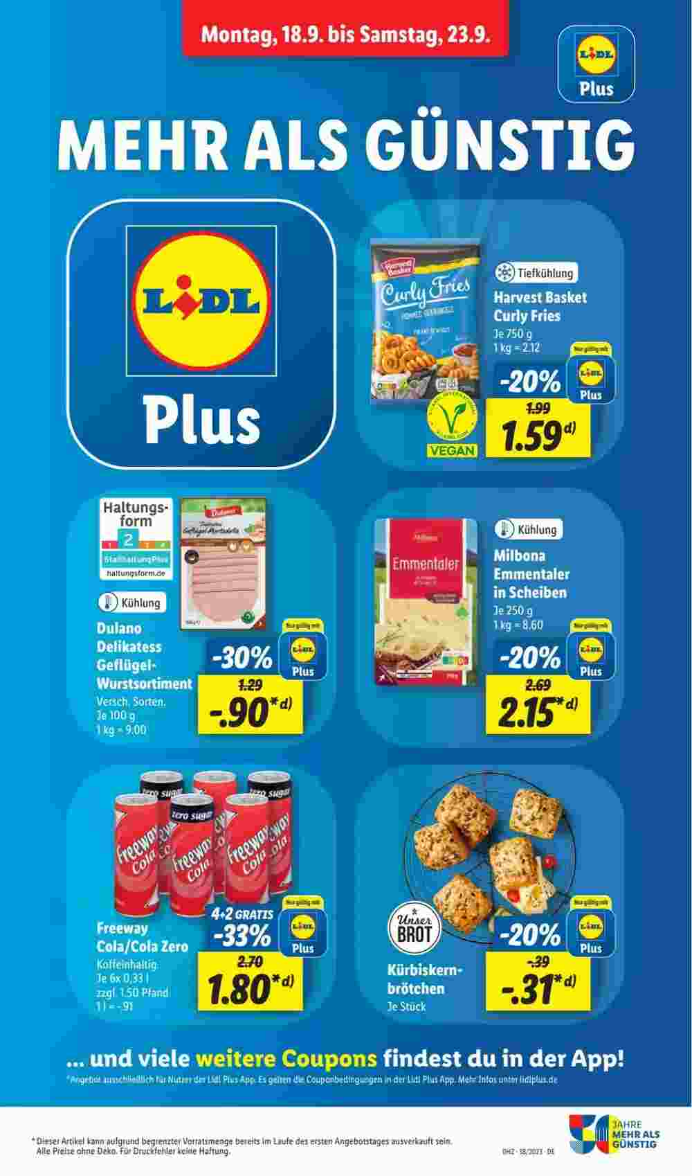 Lidl Prospekt (ab 18.09.2023) zum Blättern - Seite 17