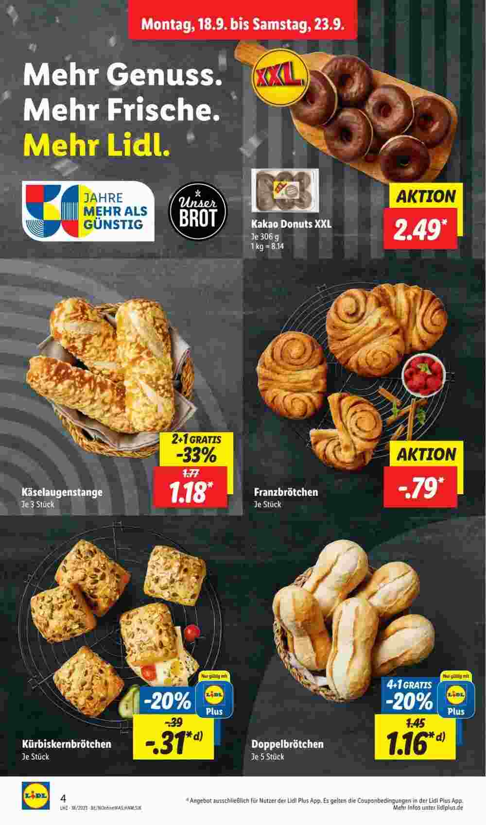 Lidl Prospekt (ab 18.09.2023) zum Blättern - Seite 4