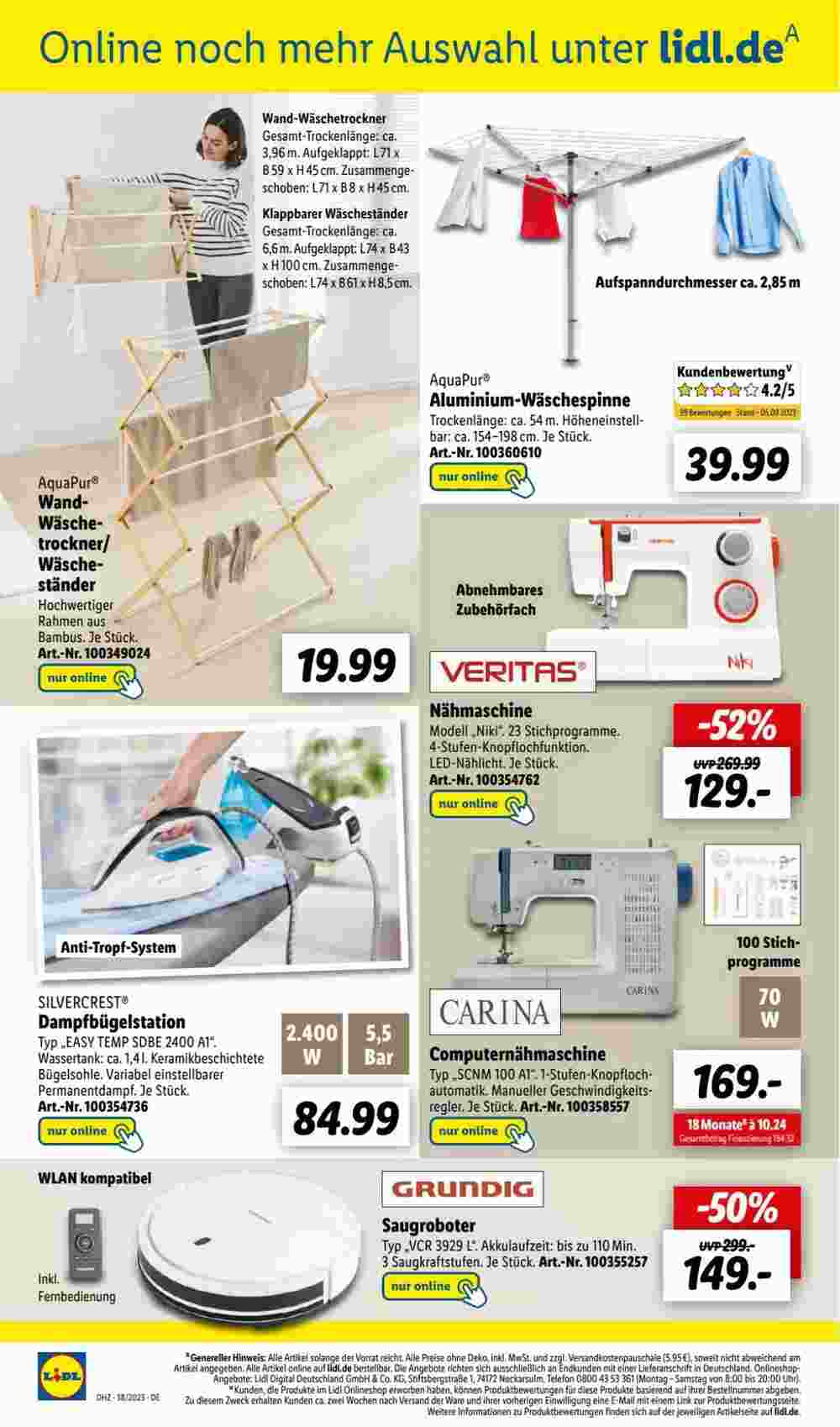 Lidl Prospekt (ab 18.09.2023) zum Blättern - Seite 44