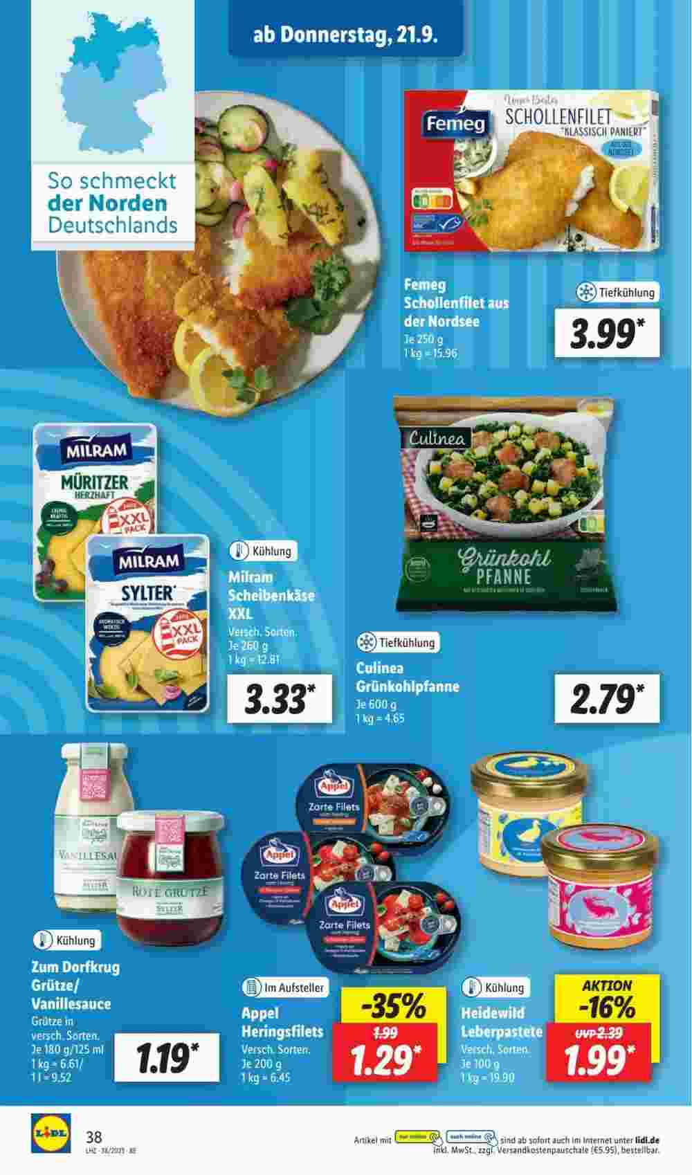 Lidl Prospekt (ab 18.09.2023) zum Blättern - Seite 52