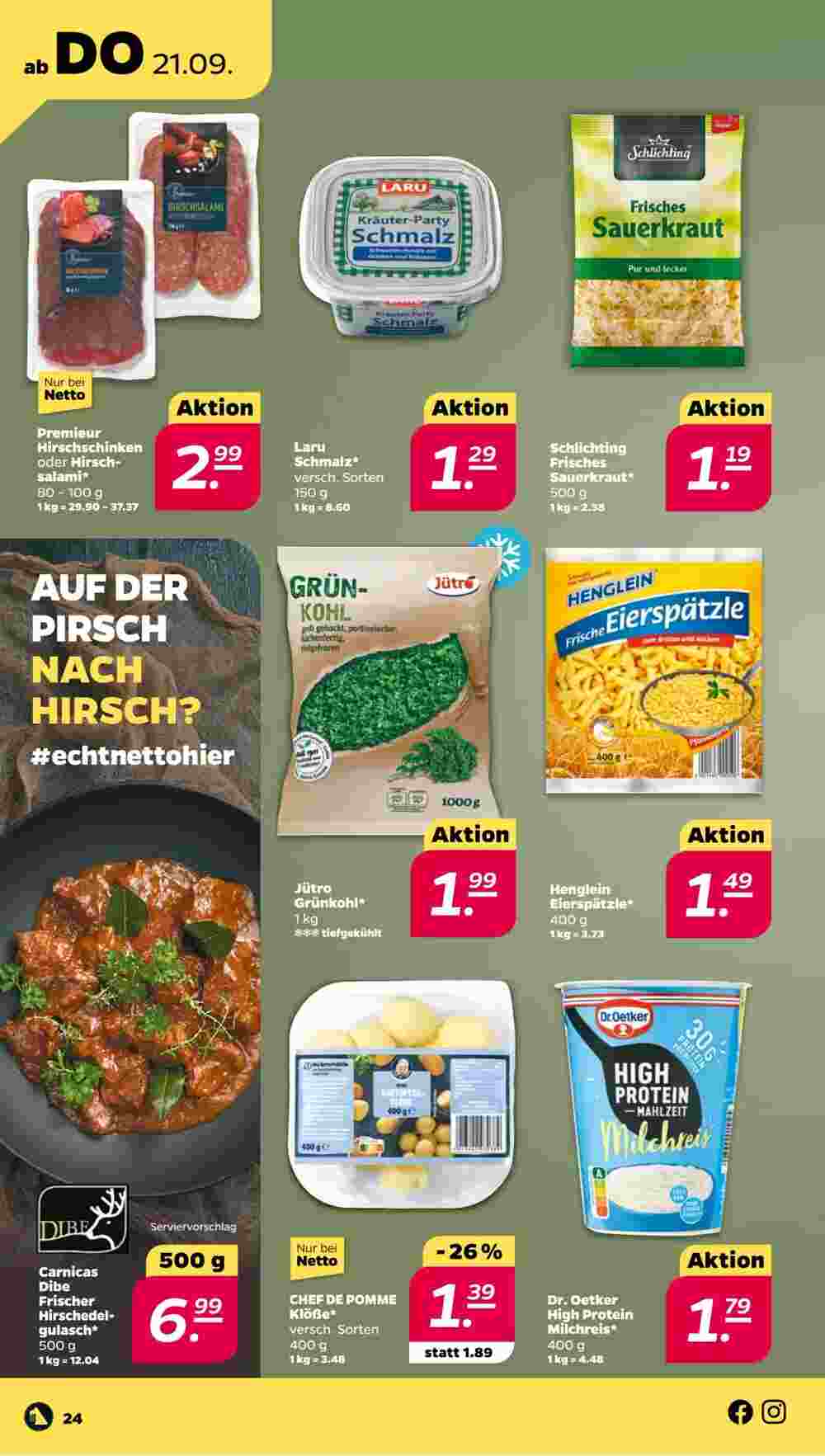 NETTO Prospekt (ab 18.09.2023) zum Blättern - Seite 24