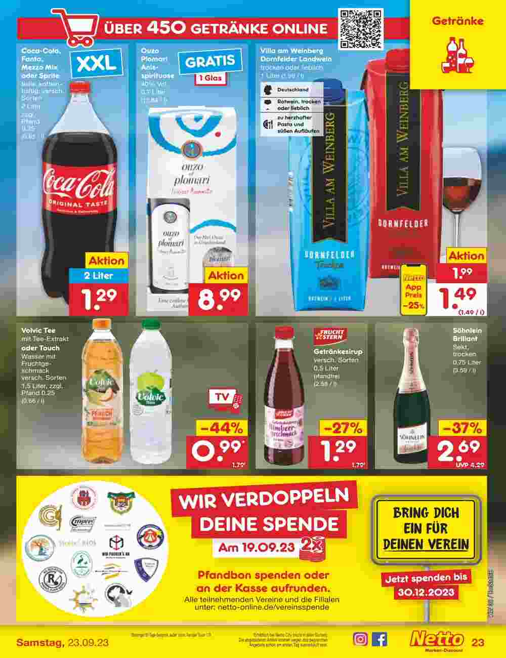 Netto Marken-Discount Prospekt (ab 18.09.2023) zum Blättern - Seite 29