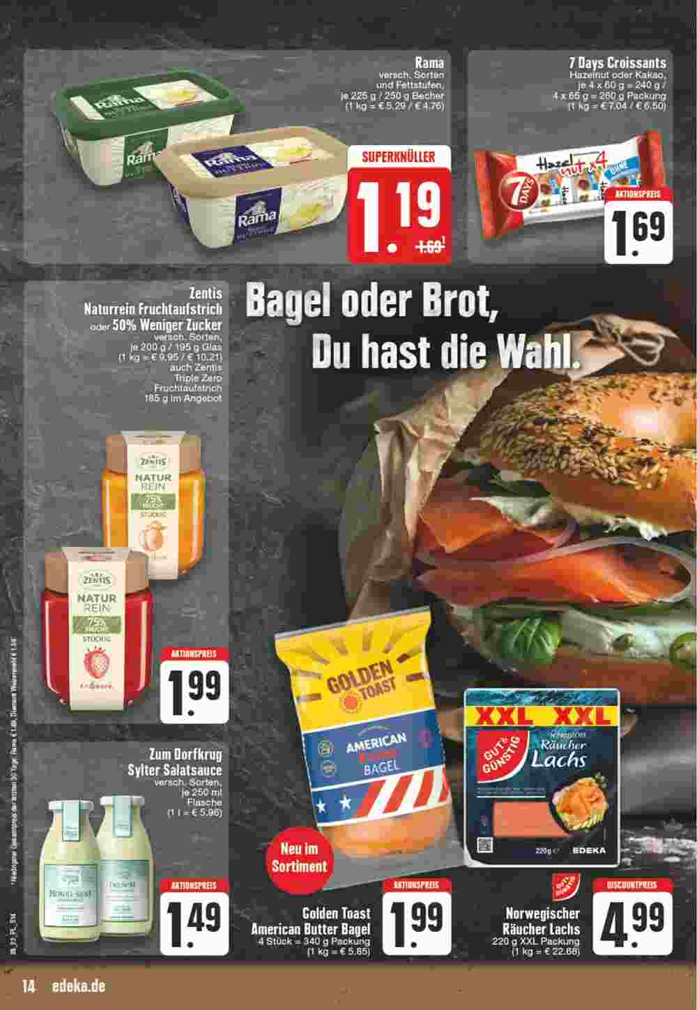 EDEKA Vogl Prospekt (ab 18.09.2023) zum Blättern - Seite 14