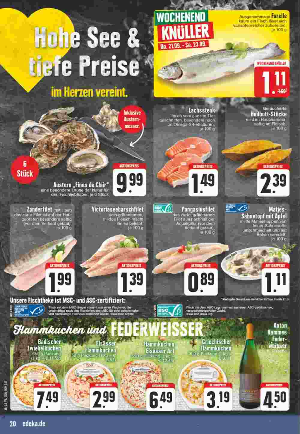 EDEKA Vogl Prospekt (ab 18.09.2023) zum Blättern - Seite 20