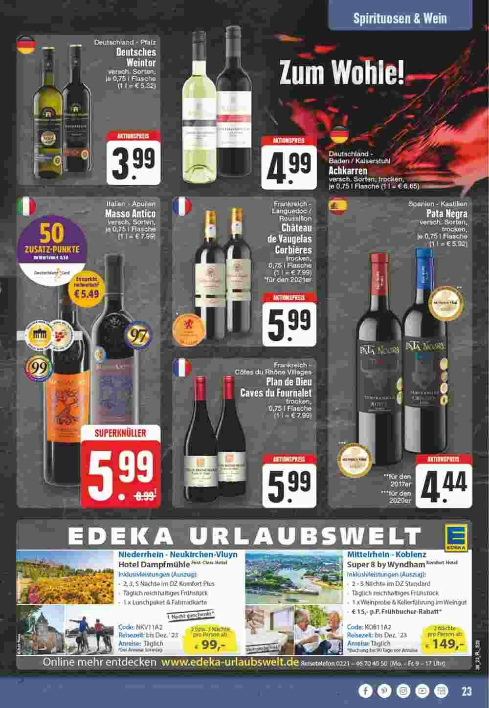 EDEKA Vogl Prospekt (ab 18.09.2023) zum Blättern - Seite 23