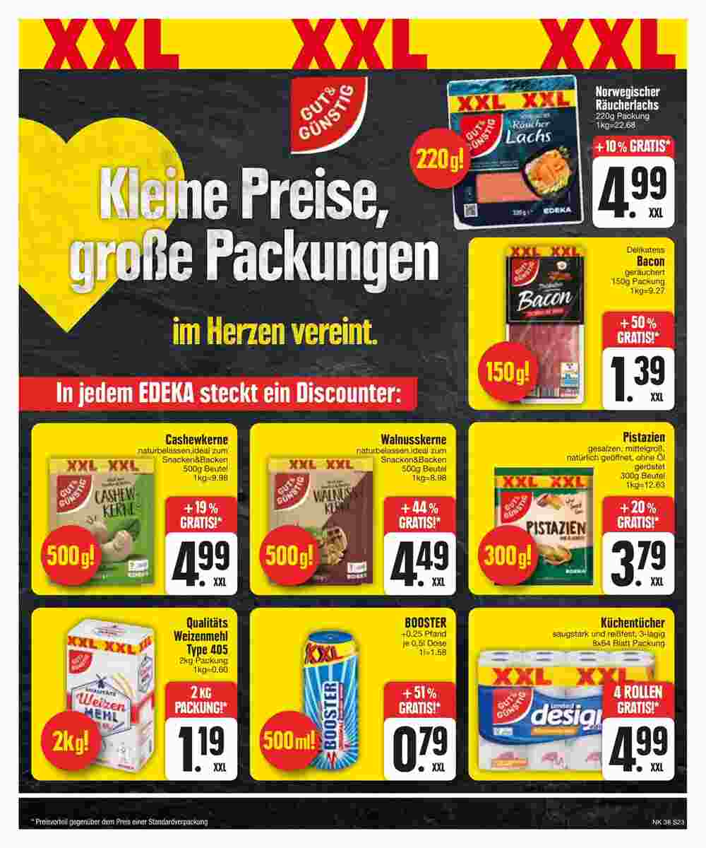 Edeka Scherer Prospekt (ab 18.09.2023) zum Blättern - Seite 23