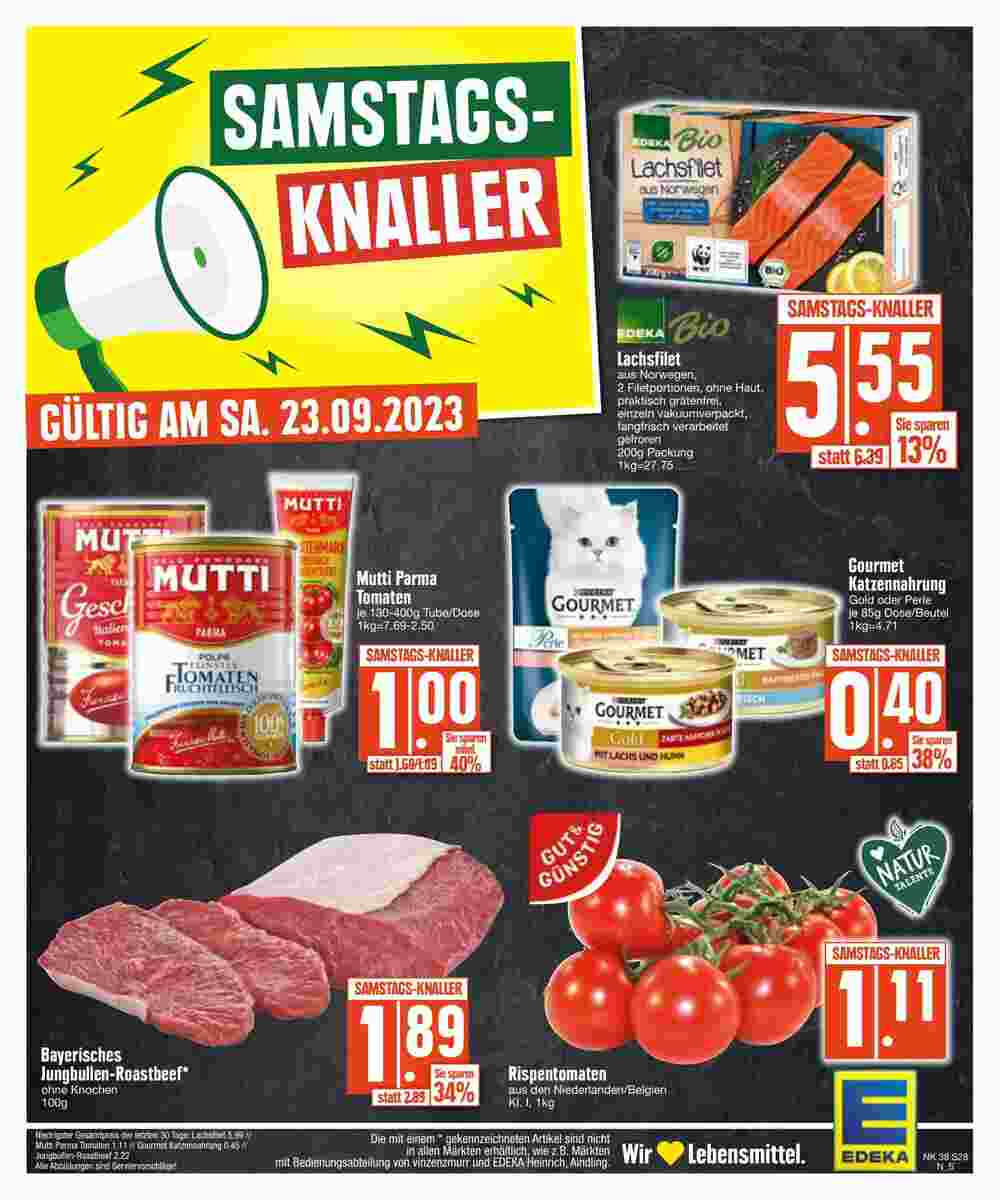 Edeka Scherer Prospekt (ab 18.09.2023) zum Blättern - Seite 28