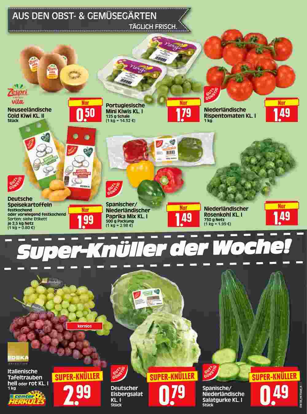 Edeka Herkules Prospekt (ab 18.09.2023) zum Blättern - Seite 4