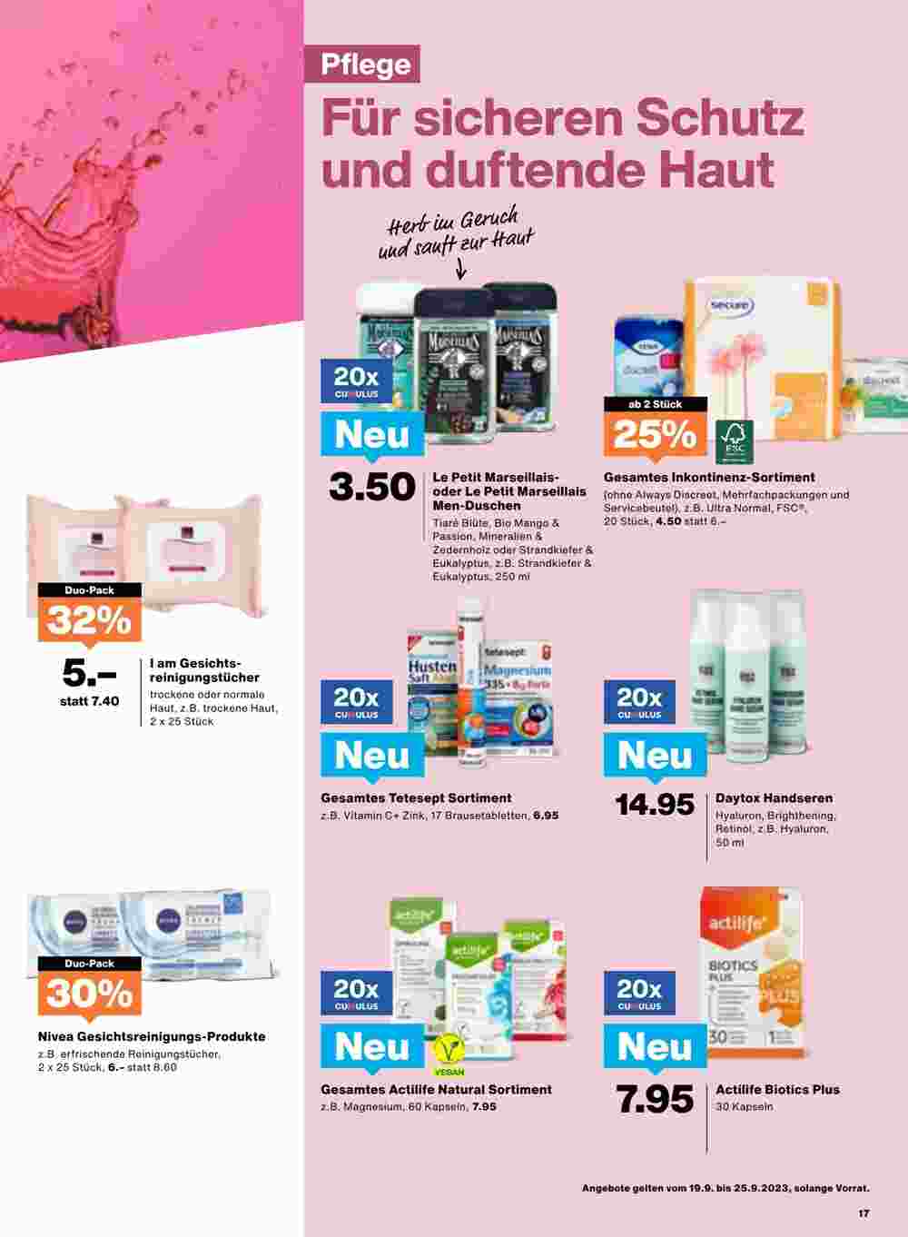 Migros Prospekt (ab 19.09.2023) zum Blättern - Seite 17