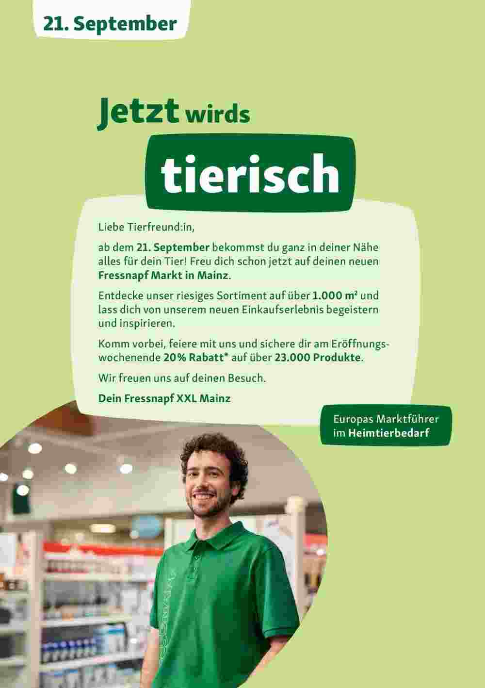 Fressnapf Prospekt (ab 20.09.2023) zum Blättern - Seite 2