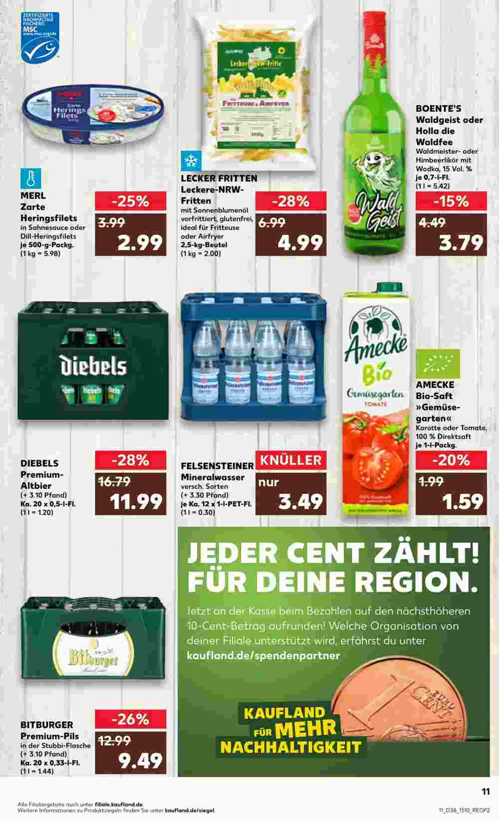 Kaufland Prospekt (ab 21.09.2023) zum Blättern - Seite 11