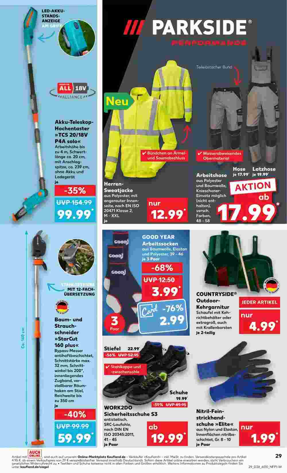 Kaufland Prospekt (ab 21.09.2023) zum Blättern - Seite 29