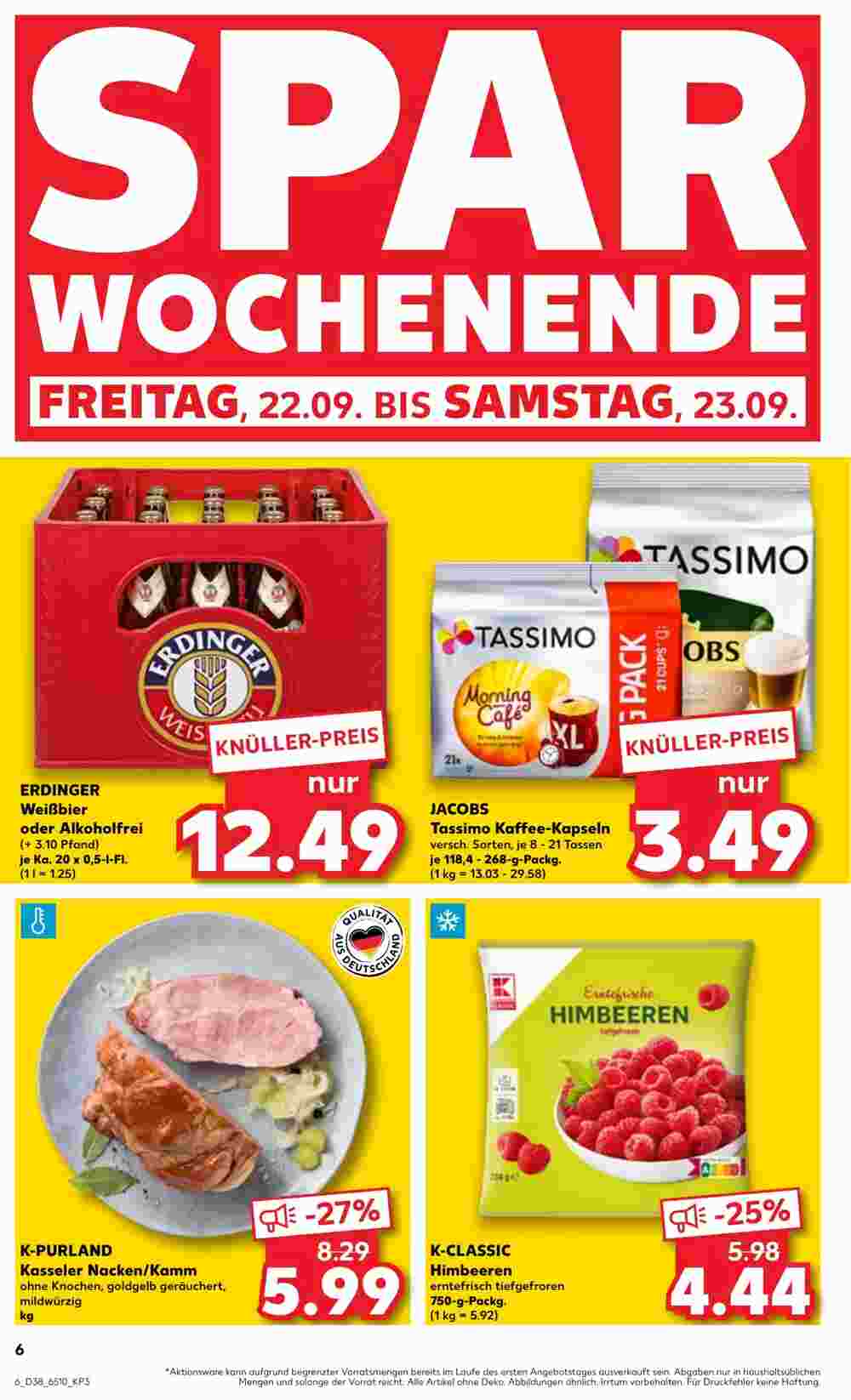 Kaufland Prospekt (ab 21.09.2023) zum Blättern - Seite 6