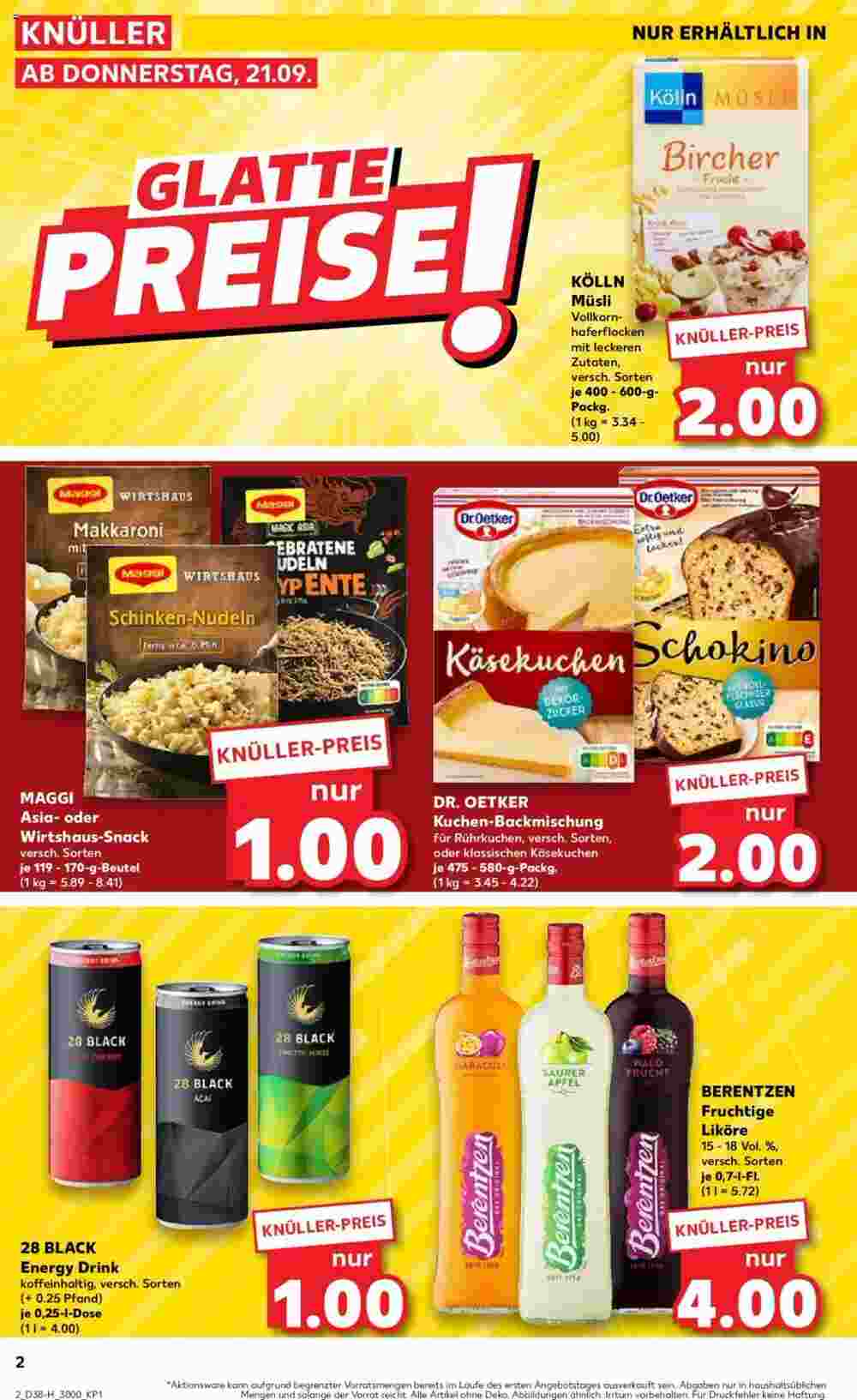 Kaufland Prospekt (ab 21.09.2023) zum Blättern - Seite 2