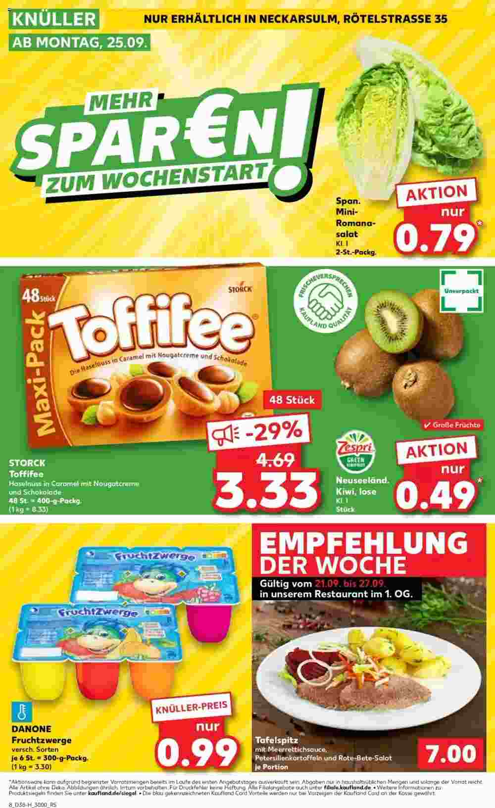 Kaufland Prospekt (ab 21.09.2023) zum Blättern - Seite 8