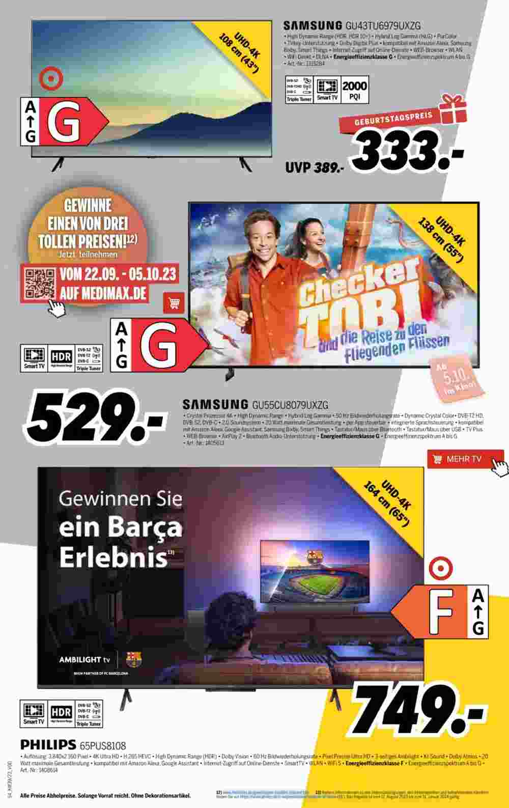 MEDIMAX Prospekt (ab 21.09.2023) zum Blättern - Seite 4