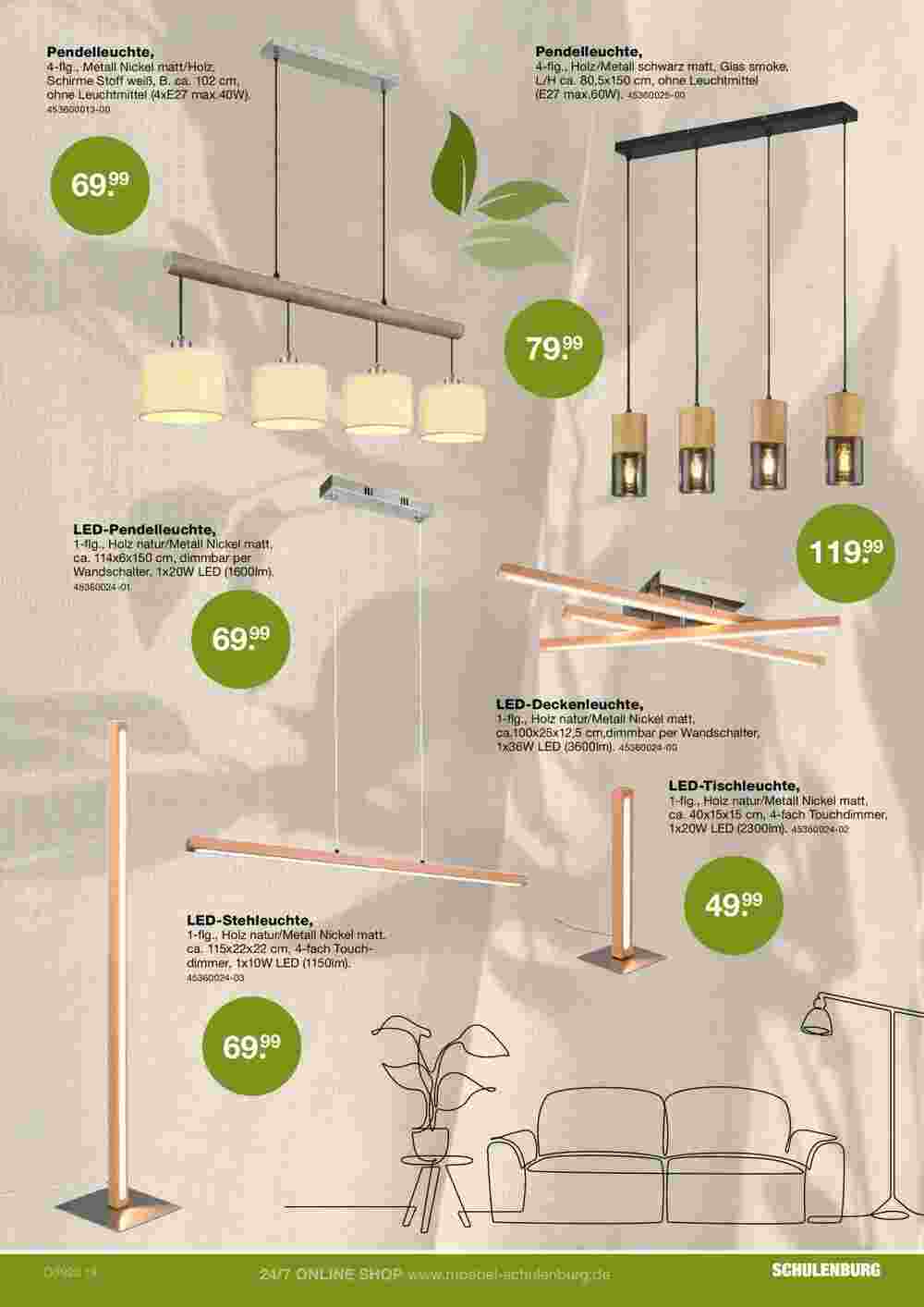 Möbel Schulenburg Prospekt (ab 22.09.2023) zum Blättern - Seite 19