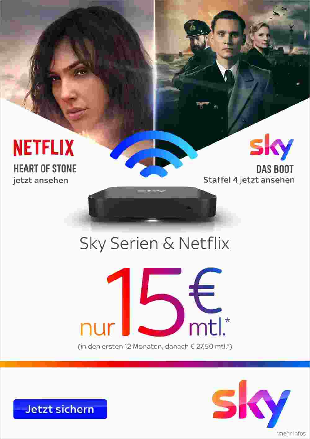 Sky Prospekt (ab 22.09.2023) zum Blättern - Seite 1