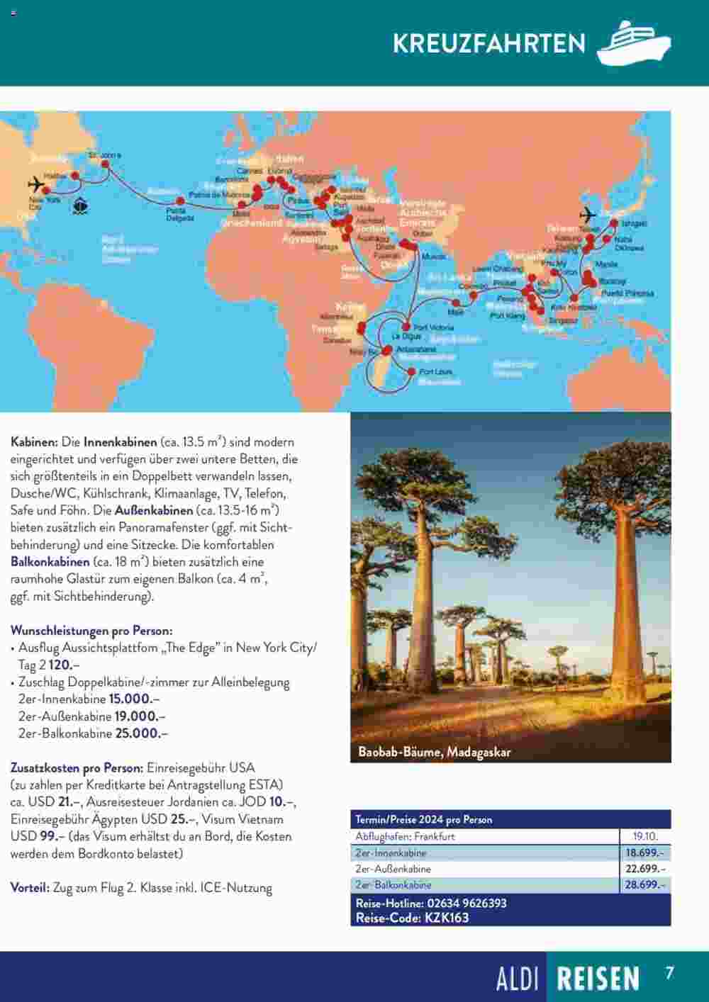 ALDI Nord Reisen Prospekt (ab 23.09.2023) zum Blättern - Seite 14