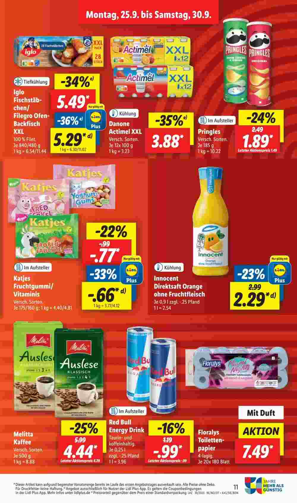 Lidl Prospekt (ab 24.09.2023) zum Blättern - Seite 11