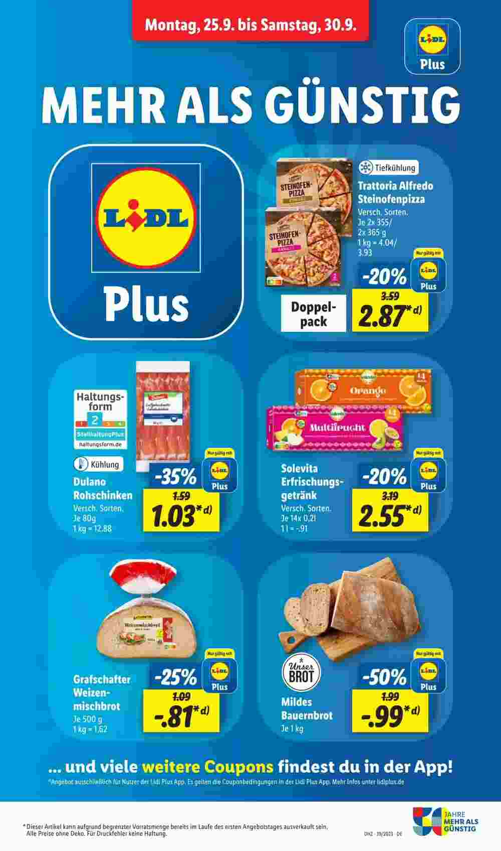 Lidl Prospekt (ab 24.09.2023) zum Blättern - Seite 13