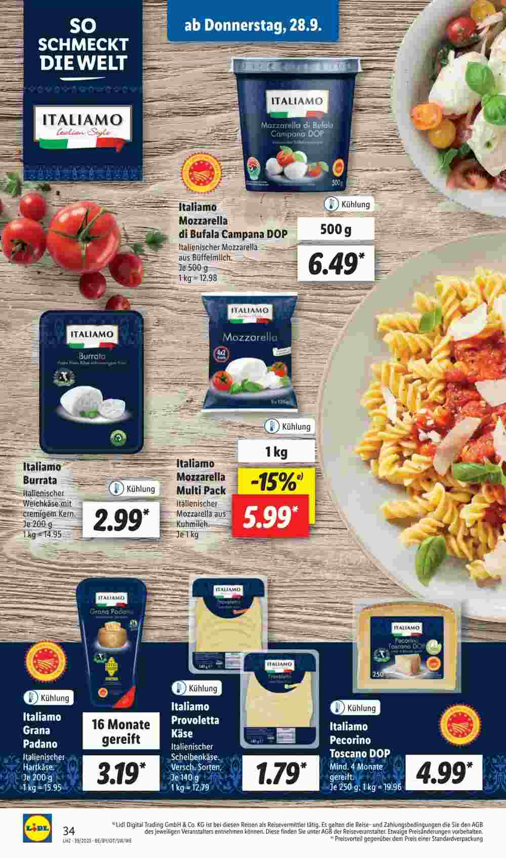 Lidl Prospekt (ab 24.09.2023) zum Blättern - Seite 50